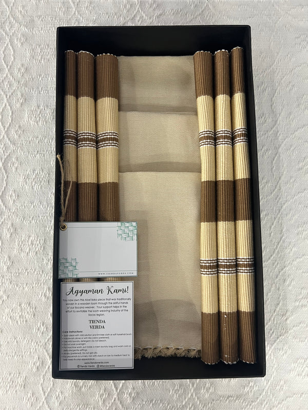 Dulce 6 - SEATER PLACEMAT AND NAPKIN SET (EMBROIDERY INCLUDED)