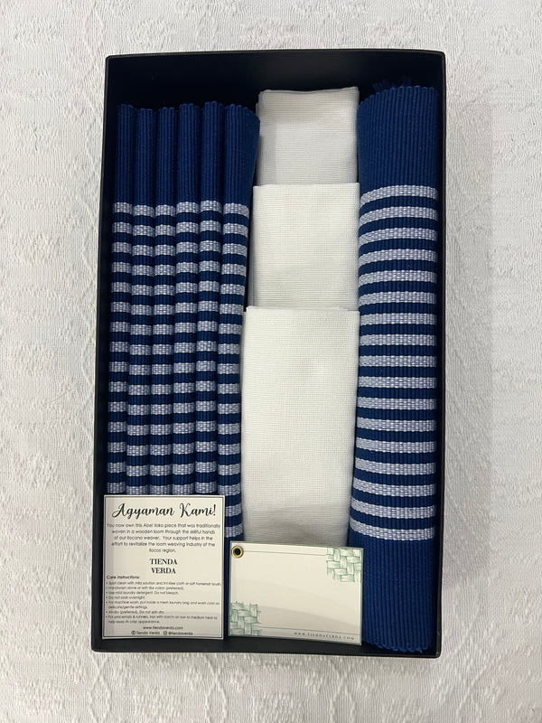 Sailor 6-Seater Verda Bundle with Napkins (Personalized Embroidery INCLUDED)