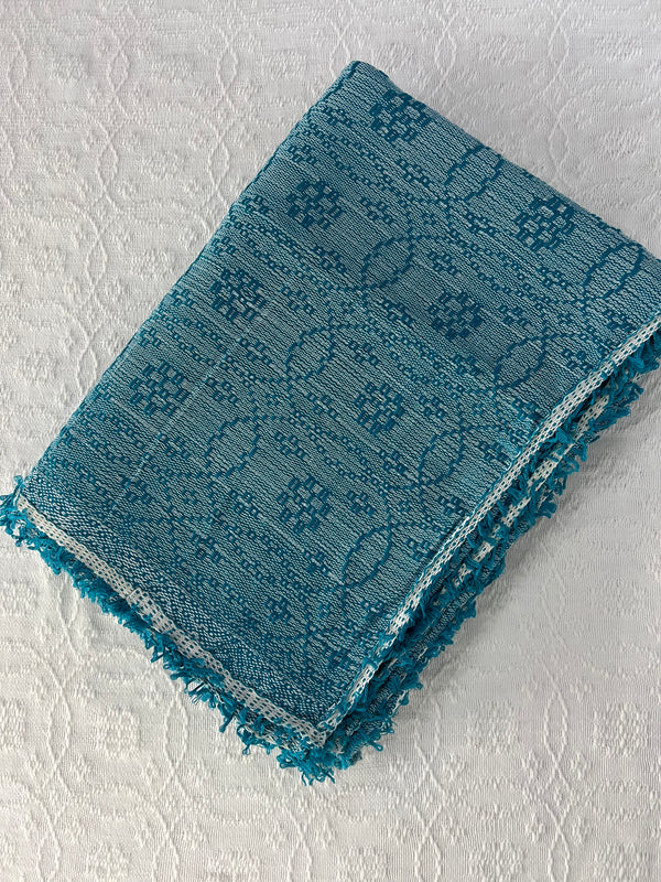 Trambia Blanket in Aquamarine