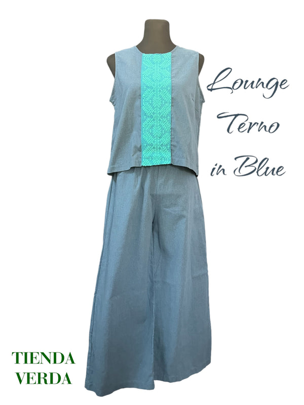 LOUNGE TERNO IN BLUE