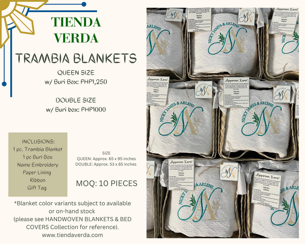 Trambia Blankets with Buri Box