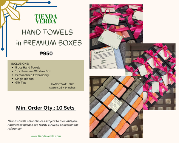 Hand Towels in Premium Boxes