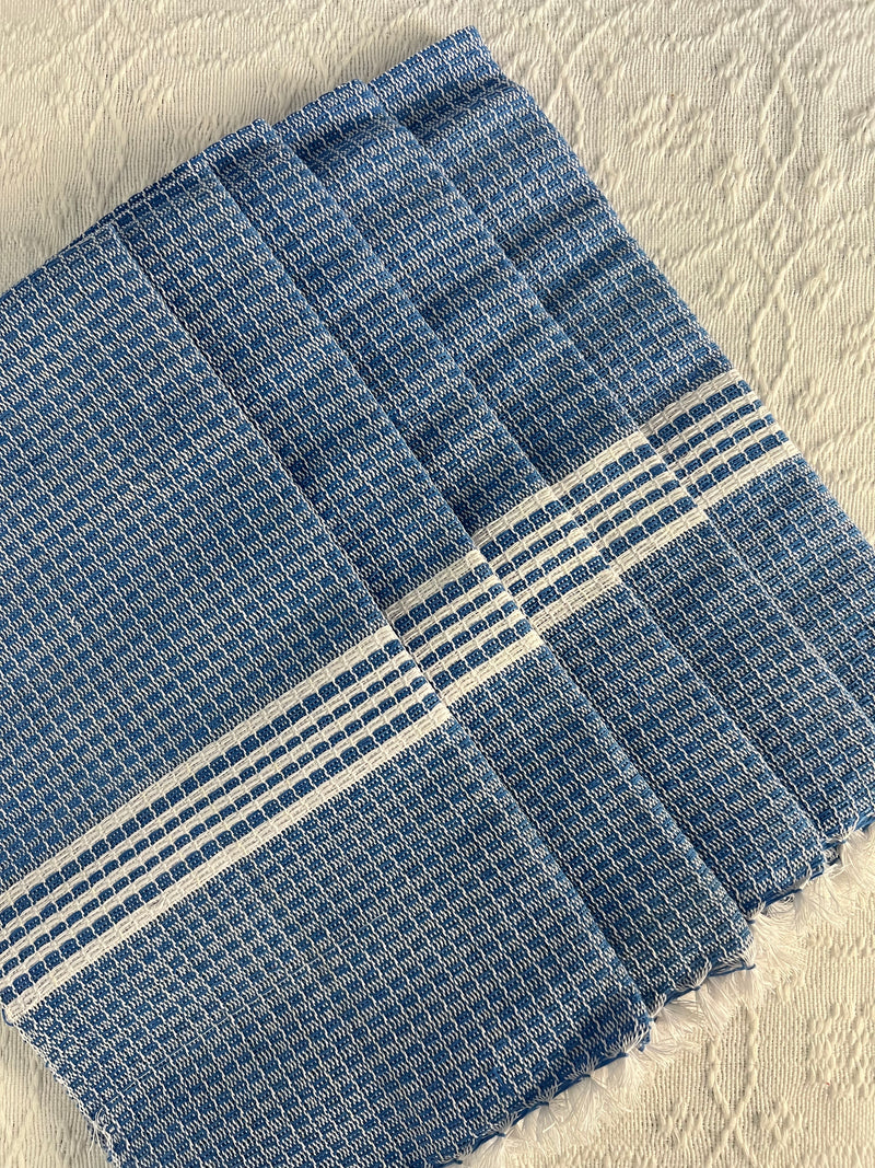 Blue HAND TOWELS - 5 piece set