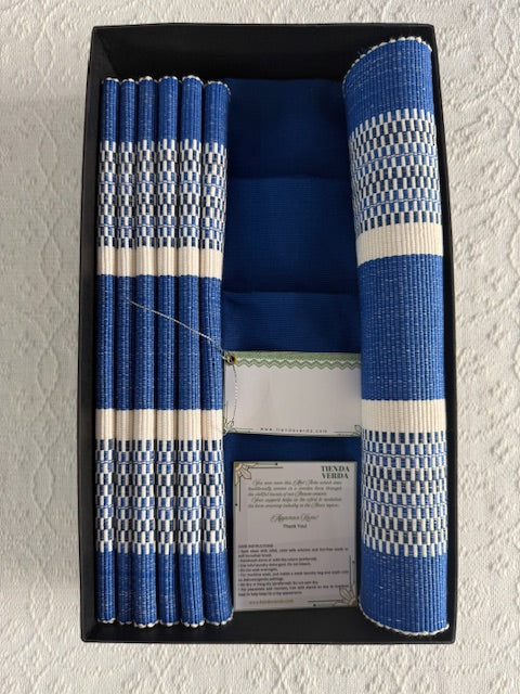 Bughaw 2.0 | 6-Seater | Runner, Placemats, & Napkins Gift Box