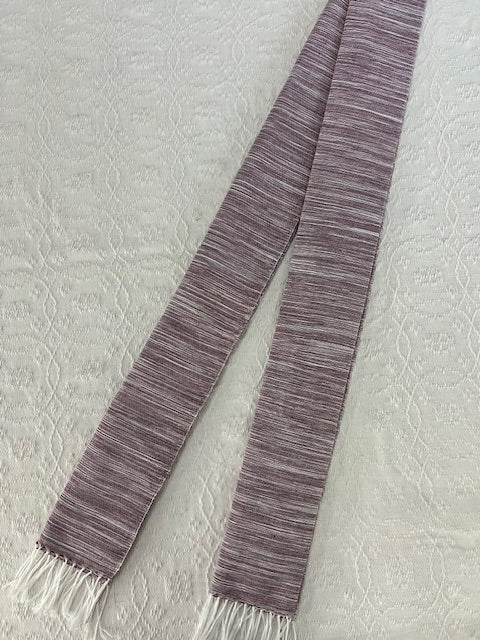 Scarf in Heather Maroon