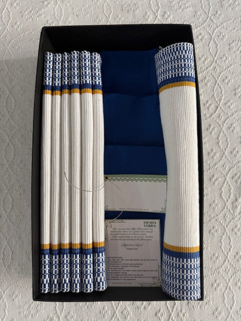 Hope | 6-Seater | Runner, Placemats, & Napkins Gift Box