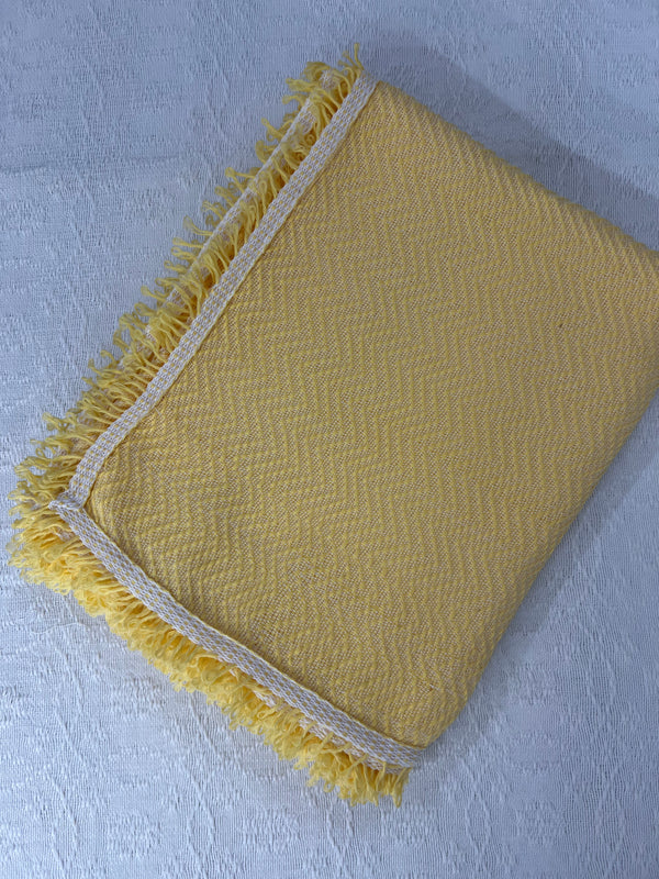 TRAMBIA BLANKET IN LEMON