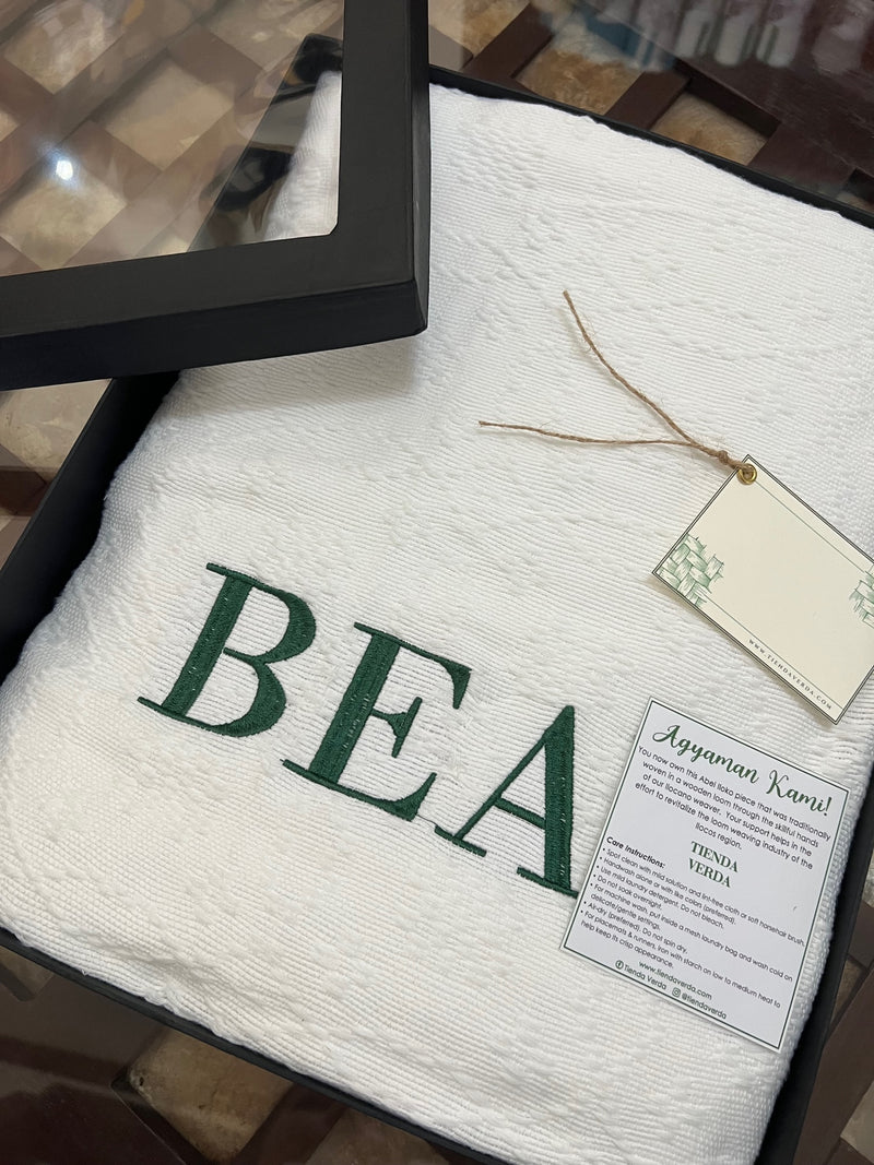 Trambia Blanket (1-piece + with Personalized Embroidery)