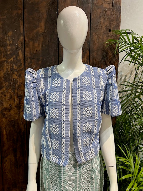 Pinilian Bolero - Short | Kibin Blue