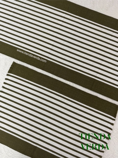 Marinero in Olive Runner & Placemats Bundle