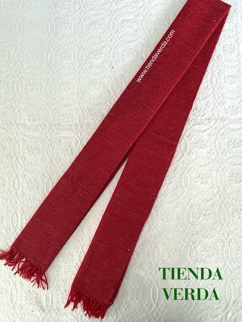 Scarf in Heather Red