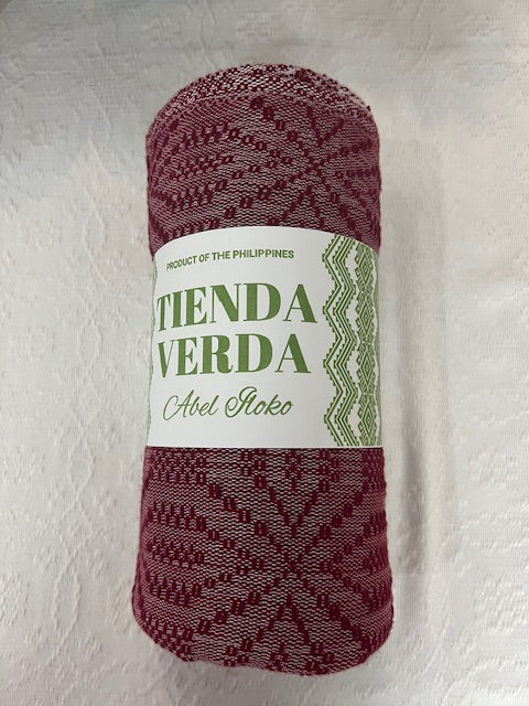 TRAMBIA BLANKET IN BURGUNDY (QUEEN SIZE)