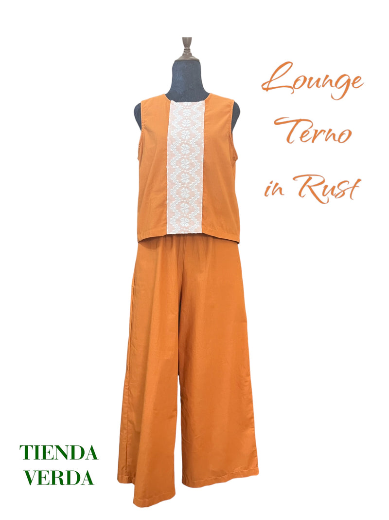 LOUNGE TERNO IN RUST