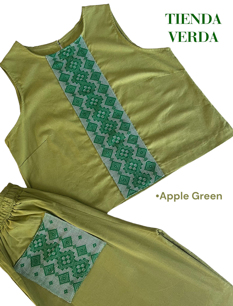 LOUNGE TERNO IN APPLE GREEN