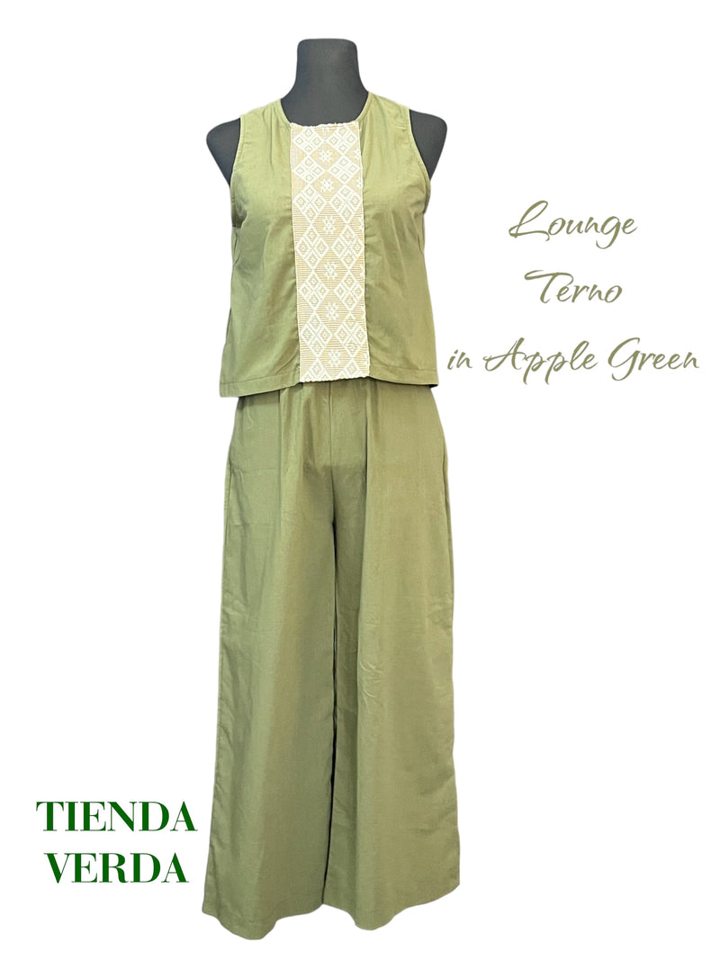 LOUNGE TERNO IN APPLE GREEN