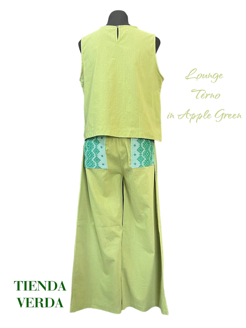 LOUNGE TERNO IN APPLE GREEN