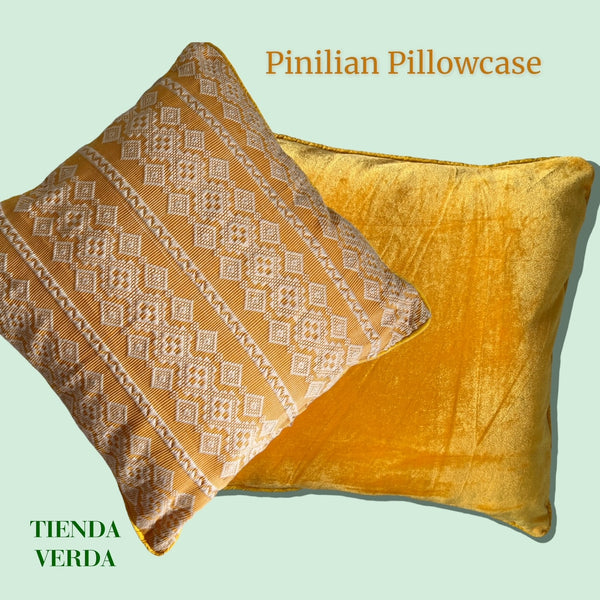 Pinilian Pillowcase in Yellow