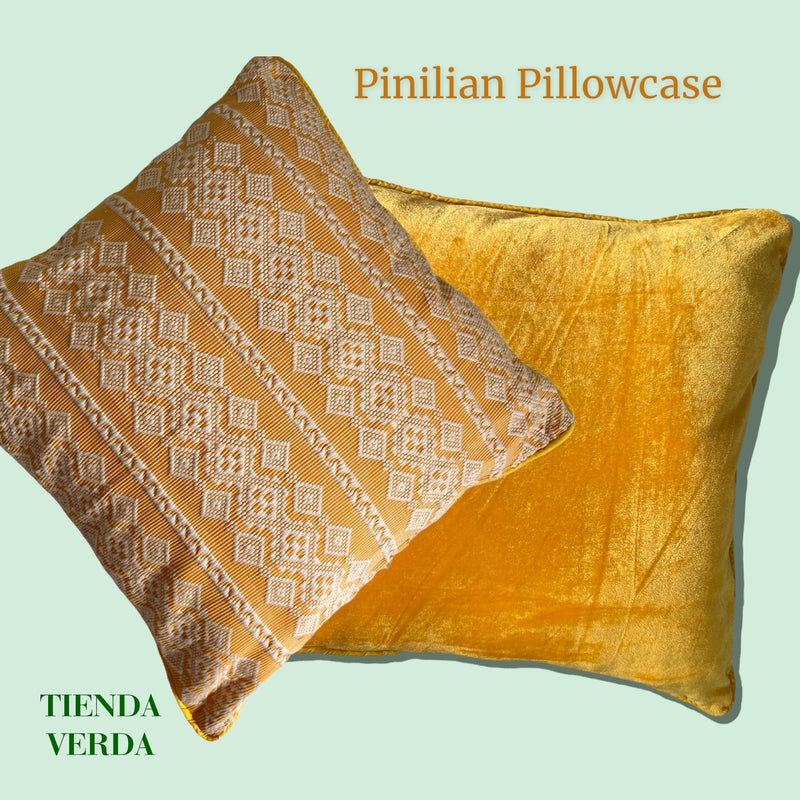 Pinilian Pillowcase in Yellow