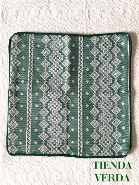 Pinilian Pillowcase in Emerald Green