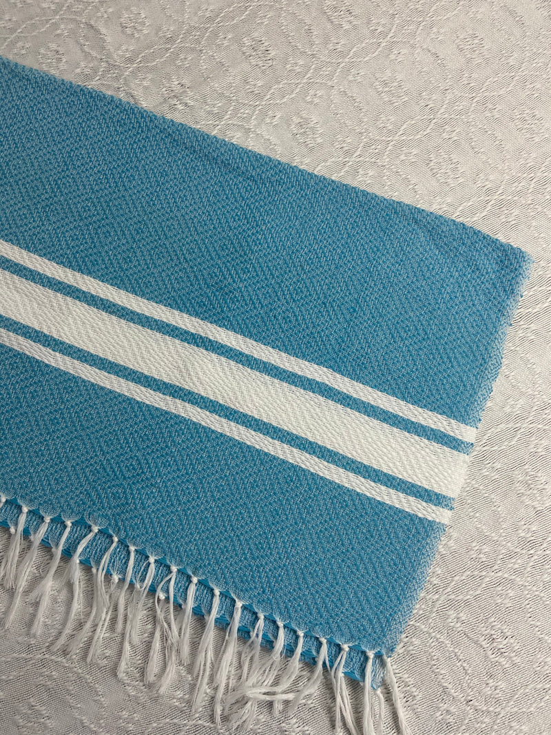 Beach Wrap in Aqua Blue